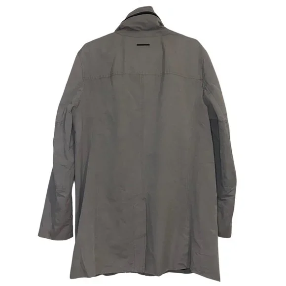 NWOT ARMANI EXCHANGE GRAY HOODED COAT - LARGE - Picture 5 of 7